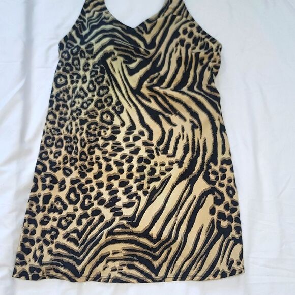 NWOT, D&Co Beach Zebra Print Swimwear - Picture 1 of 8